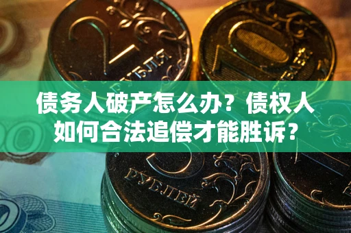 北京债务人破产怎么办？债权人如何合法追偿才能胜诉？